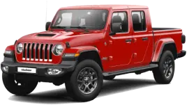 Der Jeep Gladiator in Firecracker Red - der Pick-up von Jeep